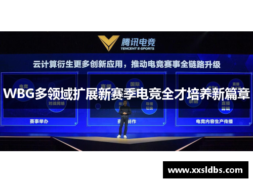WBG多领域扩展新赛季电竞全才培养新篇章